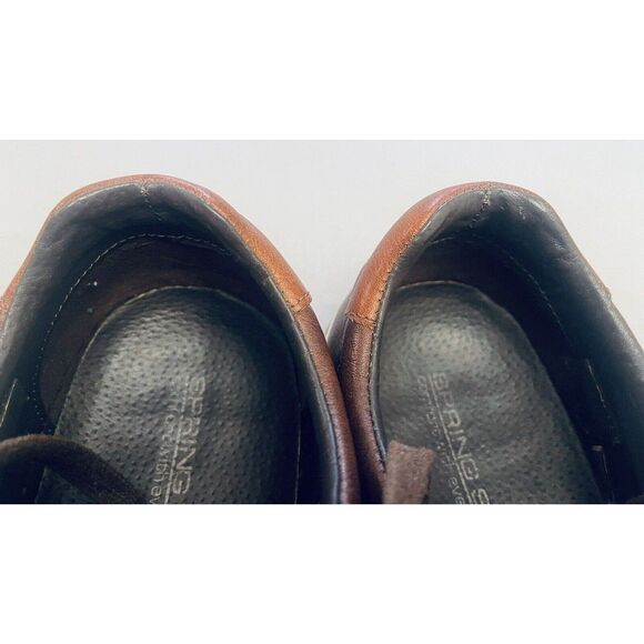 Spring Step Men Shoes Tommie Chocolate Brown Leather Men Sz 44 US 10.5 - Picture 11 of 16